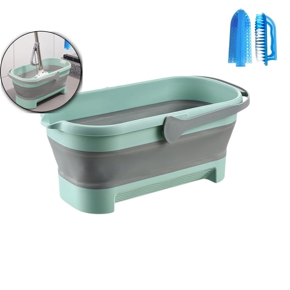 VQPeo Foldable Mop Bucket, Large Capacity Water Pail, Space-Saving Cleaning Tub for Camping and Outdoor Chores