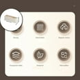 thumbnail image 1 of VQPeo Foldable Wardrobe Organiser, Fabric Storage Bins, Boxes With Handles, for Bedrooms, Living Rooms, Shelves, 1 of 4