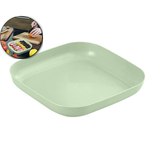 VQPeo Fruit Tray - Party Size | Fresh Fruit Trays in Deli & Produce | Container for Easy Serving(Green)