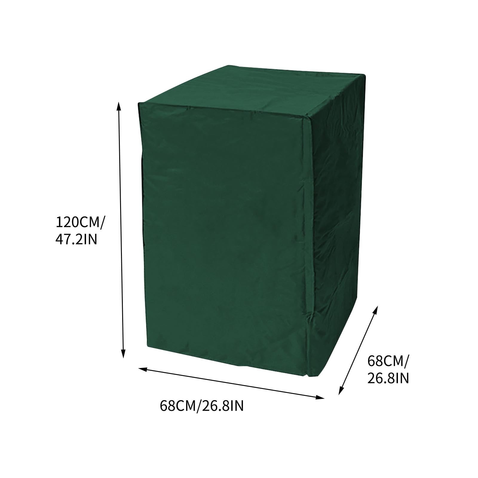 VQPeo Garden Chair Cover, Waterproof Stacked Furniture Protector, Windproof Outdoor Patio Chair Shield for All-Season Use