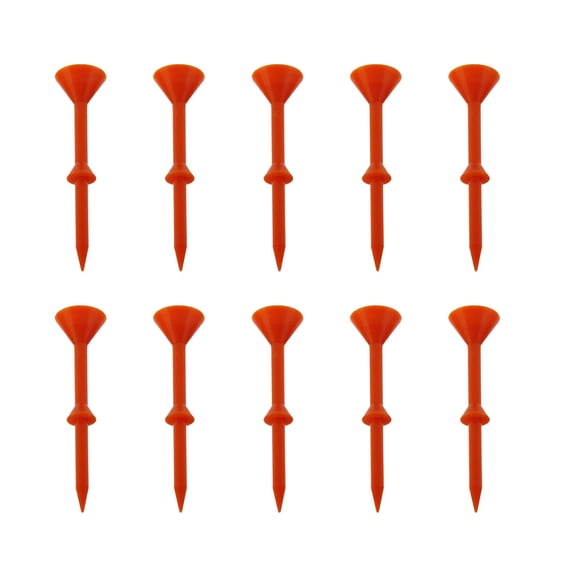 VQPeo Golf Tees, 10 Pcs Unbreakable Golf Tee Holder, Golf Tees, Reduce Friction and Side Spin, Golf Tee Accessories Golf Gifts