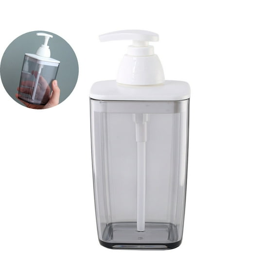 VQPeo Hand Soap Dispenser Lotion Pump Bottle Reusable Empty Bottle Leakproof Handwash Container for Bathroom Kitchen Tabletop