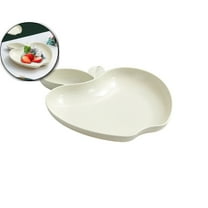 VQPeo Heart Shape Mini Bowls for Dipping Sauces, Unbreakable Wheat Straw Snack Dessert Dishes, Perfect for Sushi, Side Dish, Fruit, Appetizer, Cake