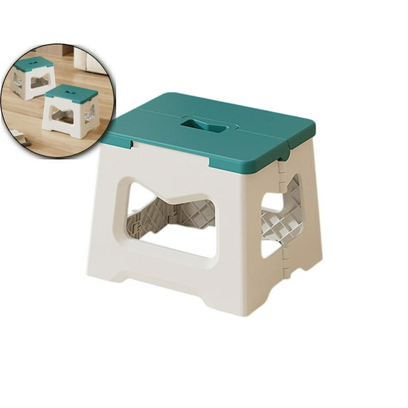 VQPeo Heavy Duty Folding Stool, Portable Outdoor Camping Seat, Adult Fishing Resting Chair for Street Vendors & Backyard Gatherings