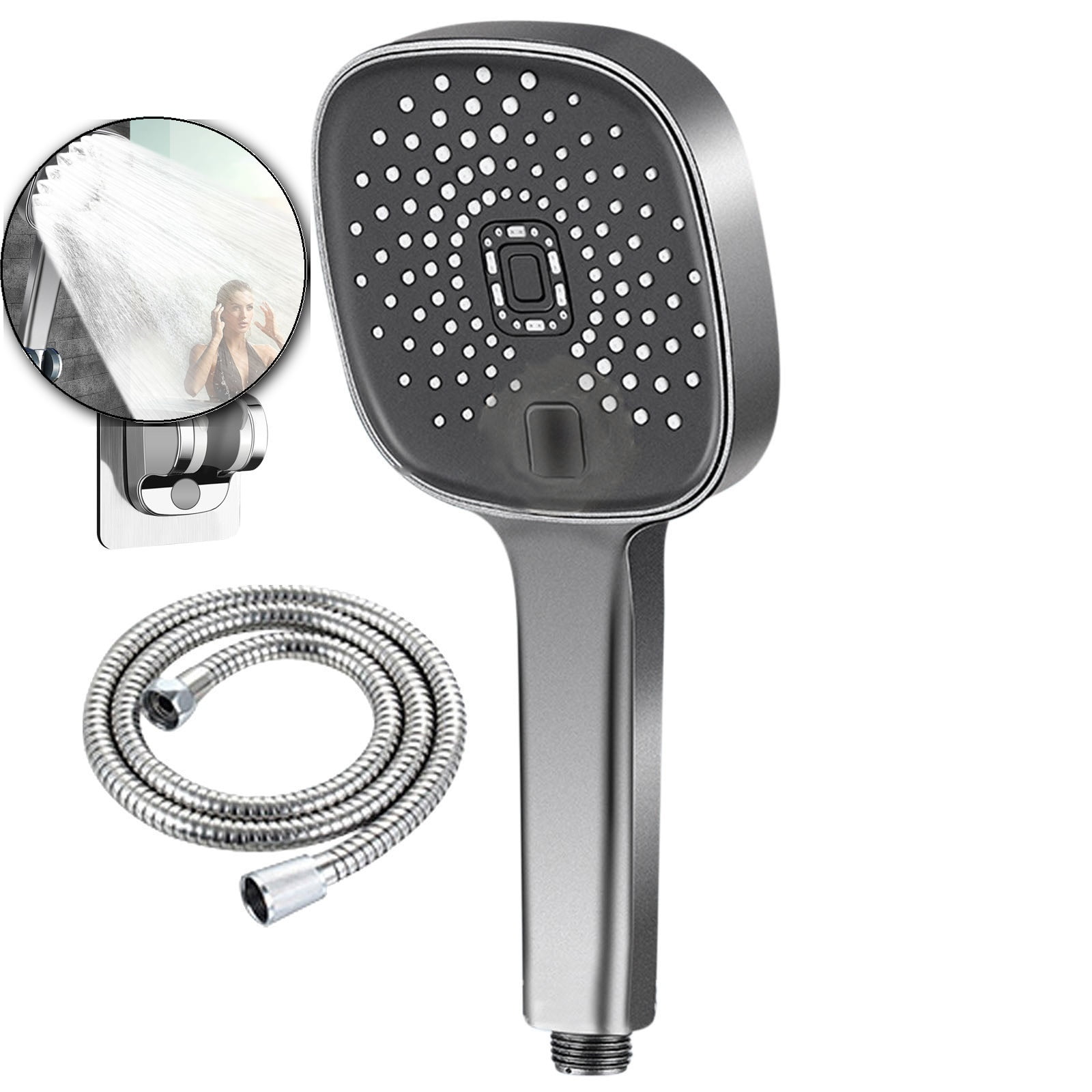 VQPeo High-Pressure Shower Head with Handheld Combo | Filtered Shower ...