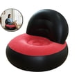 thumbnail image 1 of VQPeo Inflatable Chair Ergonomic Blow Up Couch Air Lazy Sofa Fast Inflation Leak-Proof Flocking Lounge for Indoor Outdoor Balcony Backyard, 1 of 4