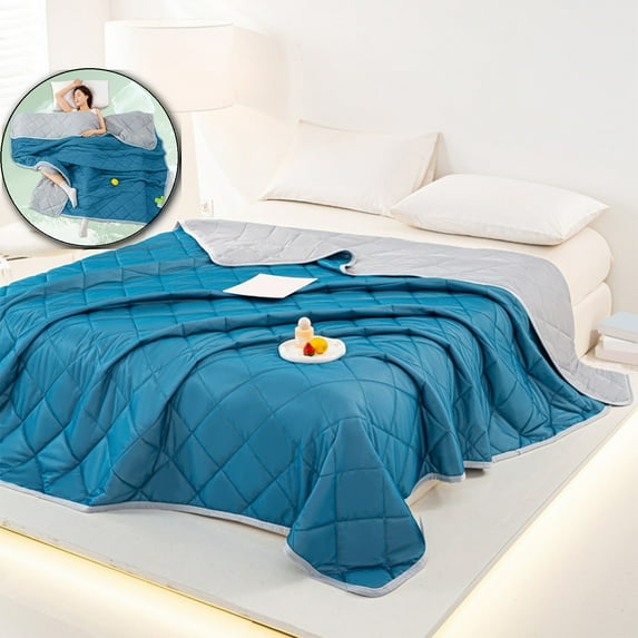 VQPeo Lightweight Summer Blankets for Beds - Queen, King, Full & Twin Sizes - Perfect Summer Comfort