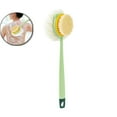 thumbnail image 1 of VQPeo Long Handle Shower Brush, Double Sided Body Scrubber, Ergonomic Back Exfoliator for Daily Bathing, 1 of 6