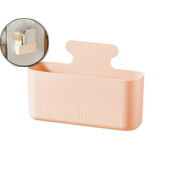 VQPeo Magnetic Storage Box, Magnetic Cup Holder, Magnetic Locker Organizer for Bathroom, Bedroom, Fridge, Cabinet(Pink)