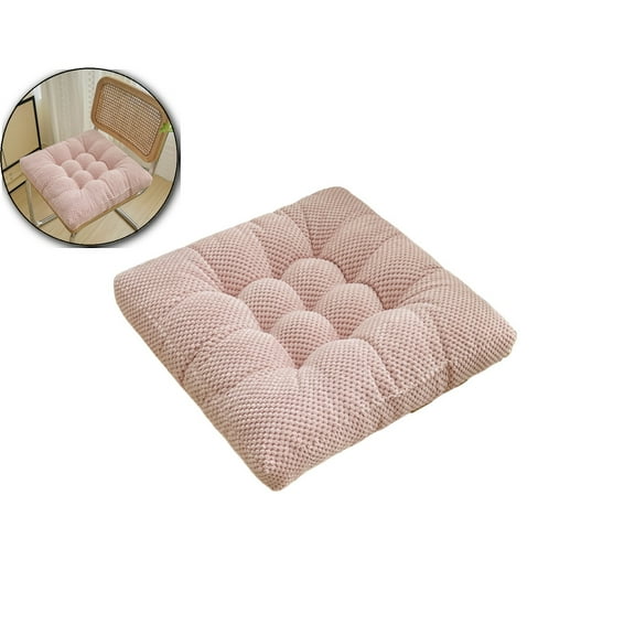 VQPeo Meditation Floor Cushions, Thickened Floor Pillow for Adults, Large Square Pillows Seat Cushion for Tatami Living Room Yoga, Memory Sponge Block