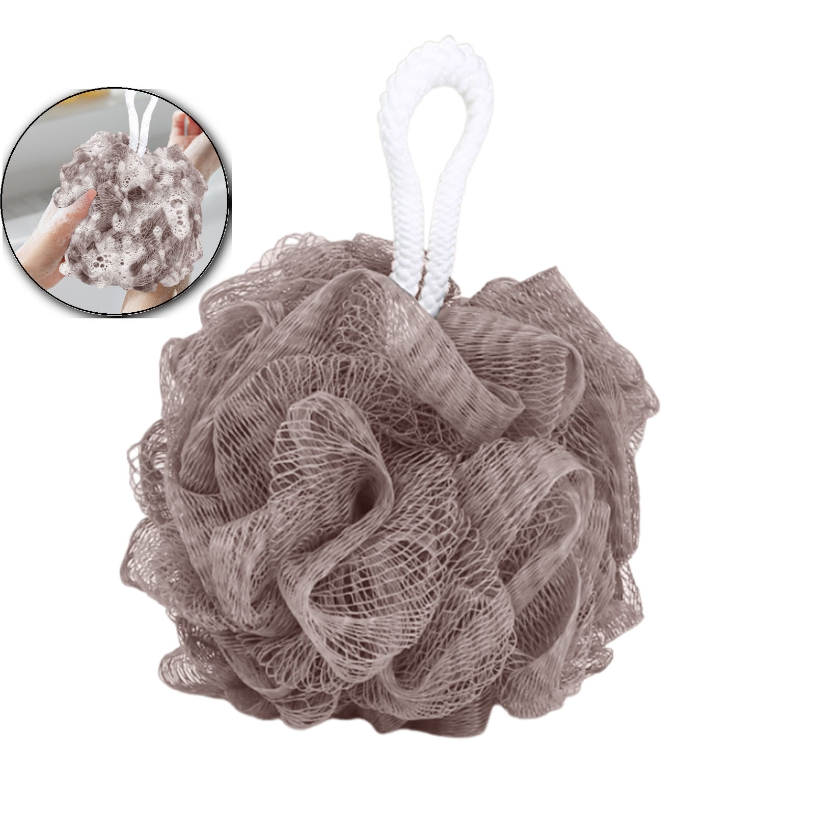 Body Sponge VQPeo Mesh Bath Sponge Exfoliating Shower Ball Bath Sponges Shower ...