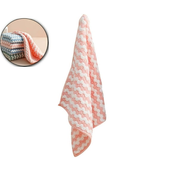 VQPeo Microfiber Cleaning Cloths - Ideal for Glasses, Electronics, Auto, and Kitchen - Ultra Soft