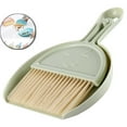 thumbnail image 1 of VQPeo Mini Broom and Dustpan Set for Home, Car, Kitchen, Table - Durable Plastic Bristles, Handheld(Green), 1 of 3