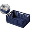 thumbnail image 1 of VQPeo Mini Foldable Plastic Storage Box Mini Plastic Baskets for Organizing and Storage for Home Kitchen Bedroom Bathroom Office, 1 of 5