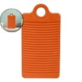 thumbnail image 1 of VQPeo Mini Plastic Washboard Washing Board Shirts Cleaning Laundry Board for Clothes Underwear(Red), 1 of 5