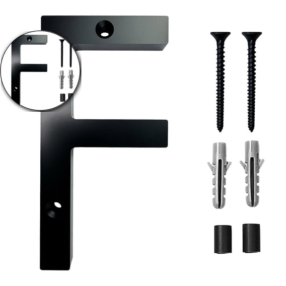 VQPeo Modern Floating House Number - Creative Digital Acrylic Door Number, Easy Install, Weather Resistant, Wide Use, Personalized Alphabet Style for Home & Office