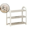 thumbnail image 1 of VQPeo Multi-Tier Plastic Shoe Rack, Compact Entryway Organizer, Adjustable Dorm Caddy for Hallway Tidying & Small Space Storage, 1 of 5