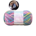 thumbnail image 1 of VQPeo Multicolor Cotton Yarn for Knitting Crochet, Soft Durable Tie-Dye Effect Wool Yarn, Ideal for Blankets, Crafts, Clothing & Accessories, 1 of 4