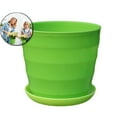 thumbnail image 1 of VQPeo Plant Pots with Drainage Holes & Saucers - Large Self-Watering Plastic Planters, Perfect for Indoor & Outdoor Gardening, 1 of 5