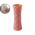 thumbnail image 1 of VQPeo Plastic Imitation Glazed Vase – 9-inch Decorative Flower Pot for Dried Flowers, Home & Living Room Decoration, 1 of 5