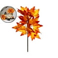 thumbnail image 1 of VQPeo Plastic Maple Leaf Branch Decor, Autumn Fluffies Bouquet, Thanksgiving & Halloween Table Centerpiece for Festive Home Styling, 1 of 6