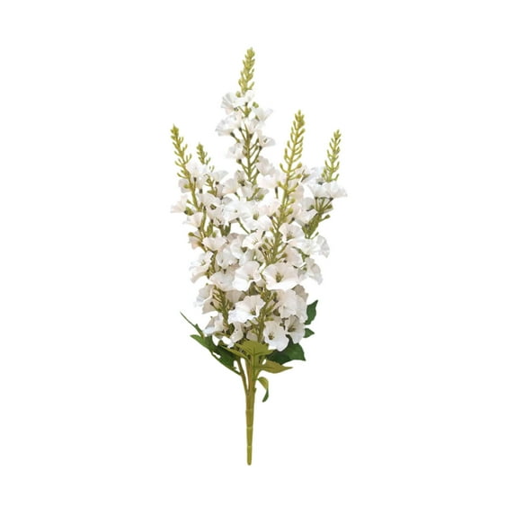 VQPeo Plastic Morning Glory Flower Arrangement, UV-Resistant Artificial Vines Bouquet, Multicolor Faux Floral Garland for Garden & Patio Decoration