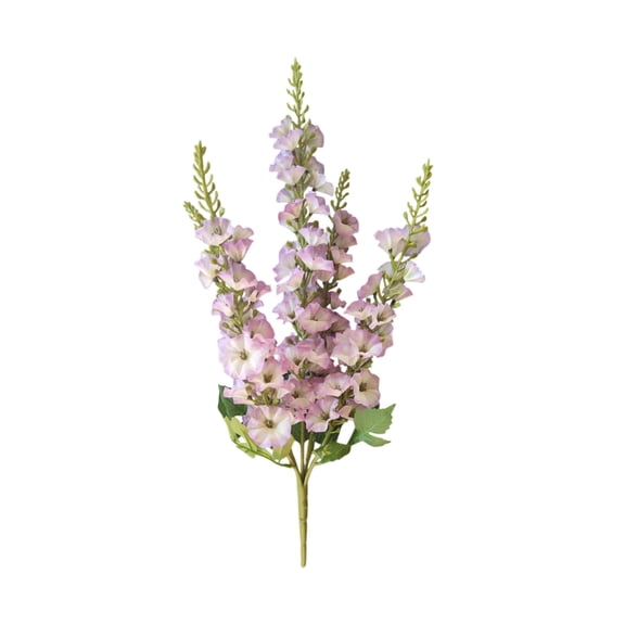 VQPeo Plastic Morning Glory Flower Arrangement, UV-Resistant Artificial Vines Bouquet, Multicolor Faux Floral Garland for Garden & Patio Decoration