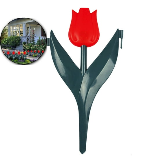 VQPeo Plastic Picket Fence Edgings, Garden Border Planters, Decorative Yard Flowerbed Barriers for Lawns & Outdoor Landscaping