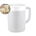 thumbnail image 1 of VQPeo Plastic Pitcher with Lid, Perfect for Mixing Hot/Cold Beverages, Juice, Lemonade, Ice Tea, Water Jug, 1 of 4