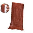 thumbnail image 1 of VQPeo Pleated Gauze Table Flag, Rural Wedding Decoration Cloth, Festival Banquet Table Runner for Outdoor Ceremonies & Events, 1 of 6