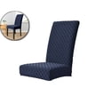 thumbnail image 1 of VQPeo Plush Jacquard Chair Cover, High Back Dining Chair Protector, All-Inclusive Dirtproof Slipcover for Family Dinner Gatherings, 1 of 6