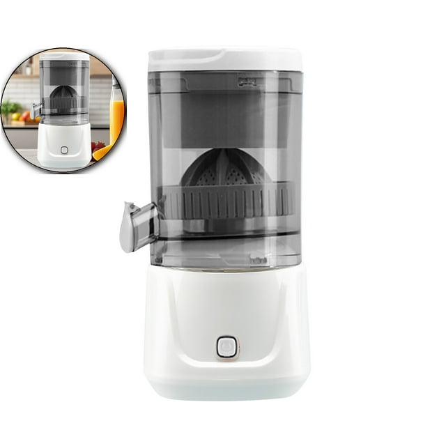 VQPeo Portable Electric Citrus Juicer, Multifunctional Fruit & Vegetable Extractor, Separable Vacuum-Sealed Juice Maker for Home Kitchen Freshness