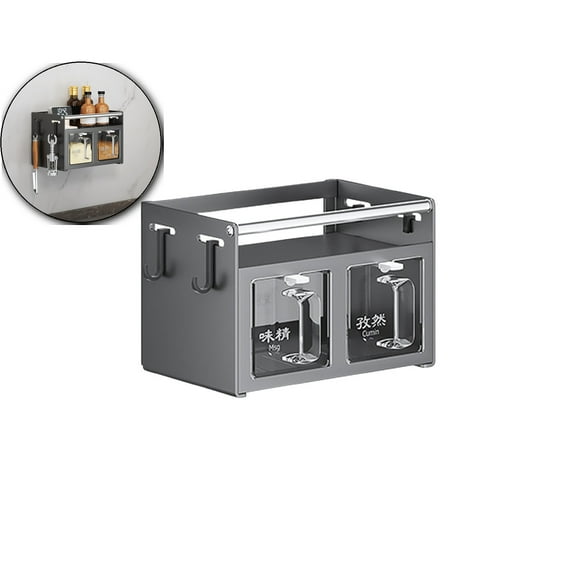 VQPeo Pull Out Cabinet Sliding Basket, Drawer Organizer with Handle, Metal Kitchen Storage Shelf, Mounted Countertop Pantry Shelves