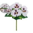 thumbnail image 1 of VQPeo Realistic Artificial Bridal Bouquet, Home Wedding Decor Flowers(White), 1 of 6