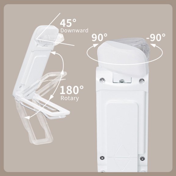 VQPeo Rechargeable Reading Light, Bed Book Light, Portable Night Lamp Bookmark, Built-in Battery USB Charging for Book Lovers