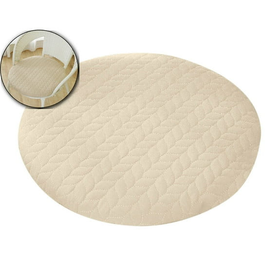 VQPeo Round Cushions for Chairs and Stools - 14 Inch Cushions for Patio, Swing, and Toilet Seat - Soft Round Cushion Pillow