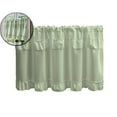thumbnail image 1 of VQPeo Ruffled Short Curtain – Lightweight Decorative Half Curtain for Kitchen Sink, Cabinet, Coffee Area & Windows | Soft Fabric Door Curtain for Home, Cafe & Office Decoration, 1 of 5