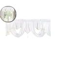 thumbnail image 1 of VQPeo Short Solid Color Curtains 55x17 Inch – Polyester Panel for Kitchen, Bathroom, Bedroom – Easy Rod Pocket Window Curtains – Lightweight, Stylish, Modern Home Decor, 1 of 5