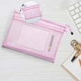 thumbnail image 1 of VQPeo Small Mesh Bags, Zippered Nylon Makeup Pouches, See Through Cosmetic Bags for Travel, Organizers for Home Storage Solutions, 1 of 4