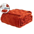thumbnail image 1 of VQPeo Soft Fleece Blanket 39.37x59.06 Inch – Cozy Lightweight Blanket for Bed, Sofa, Couch – Striped Design, 1 of 5