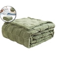 thumbnail image 1 of VQPeo Soft Fleece Blanket 39.37x59.06 Inch – Cozy Lightweight Blanket for Bed, Sofa, Couch – Striped Design, 1 of 5