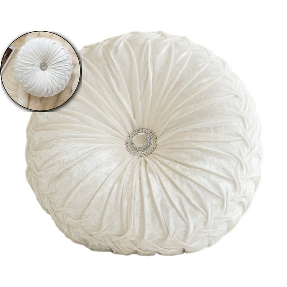 VQPeo Soft Plush Round Throw Pillows for Couch and Bed - Round Pillow Cushion for Couch Chair Bed Car