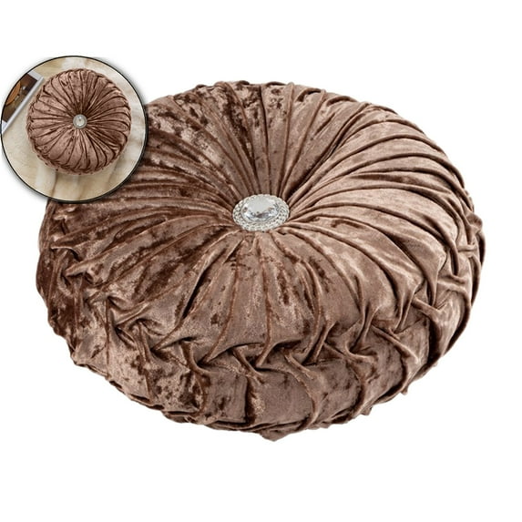 VQPeo Soft Plush Round Throw Pillows for Couch and Bed - Round Pillow Cushion for Couch Chair Bed Car