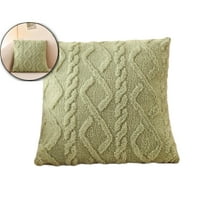 VQPeo Soft Throw Pillow 15.7x15.7 Inch Boho Decorative Pillow Cushion for Couch Sofa Bed(Green)