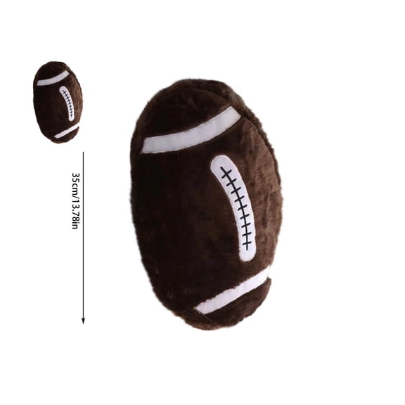 VQPeo Sports Pillow - Fluffy Soft Throw Pillow, Durable Sport Baseball Plush Toys, Plush Pillow Toys Gift for Room Decoration