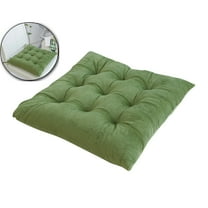 VQPeo Square Chair Cushions for Dining Chairs, Velvet Seat Pads, Square Chair Cushion for Indoor Outdoor Use