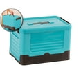 thumbnail image 1 of VQPeo Stackable Collapsible Storage Bins with Lids, Durable Plastic Folding Utility Crates Home Garage Bins Containers Organization, Storage Cubes Box for Wardrobe Closet, 1 of 5
