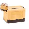 thumbnail image 1 of VQPeo Stackable Collapsible Storage Bins with Lids, Durable Plastic Folding Utility Crates Home Garage Bins Containers Organization, Storage Cubes Box for Wardrobe Closet, 1 of 5