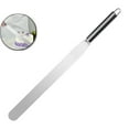 thumbnail image 1 of VQPeo Stainless Steel Cake Spatula, Angled Icing Spreader Blade, Multifunctional Baking Decorating Tool for Pastry & Home Kitchen Use, 1 of 6