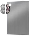thumbnail image 1 of VQPeo Stainless Steel Chopping Board, Double Sided Cutting Board, Kitchen Meat Vegetable Fruit Prep Station for Daily Cooking Prep, 1 of 4
